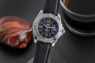 Thumbnail von Breitling Galactic 32 Cockpit Galactic 32 Date Diamond Edelstahl Quarz Damenuhr Ref. A71356
