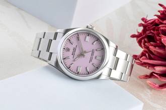 Thumbnail von Rolex Oyster Perpetual 36 Candy Pink Stahl Automatik Herrenuhr 126000 B&P 2025