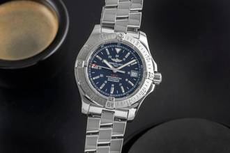 Thumbnail von Breitling Colt Automatic Chronometer 500M Stahl Automatik Herrenuhr Ref. A17380 B&P 2008