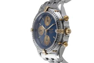 Thumbnail von Breitling Chronomat Chronograph Stahl / Gold Automatik Ref. B13048