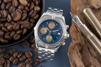 Thumbnail von Breitling Chronomat Chronograph Stahl / Gold Automatik Ref. B13048