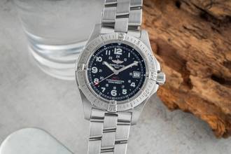 Thumbnail von Breitling Colt Quartz Chronometer 41 Black Dial Edelstahl Quarz Herrenuhr Ref. A74380