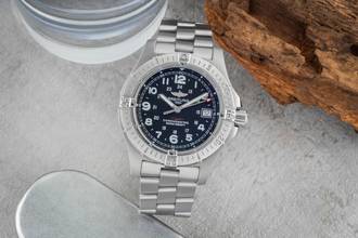 Thumbnail von Breitling Colt Quartz Chronometer 41 Black Dial Edelstahl Quarz Herrenuhr Ref. A74380