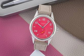 Thumbnail von NOMOS Club Campus Deep Pink Stahl Handaufzug Damenuhr Ref. 711 B&P 2024