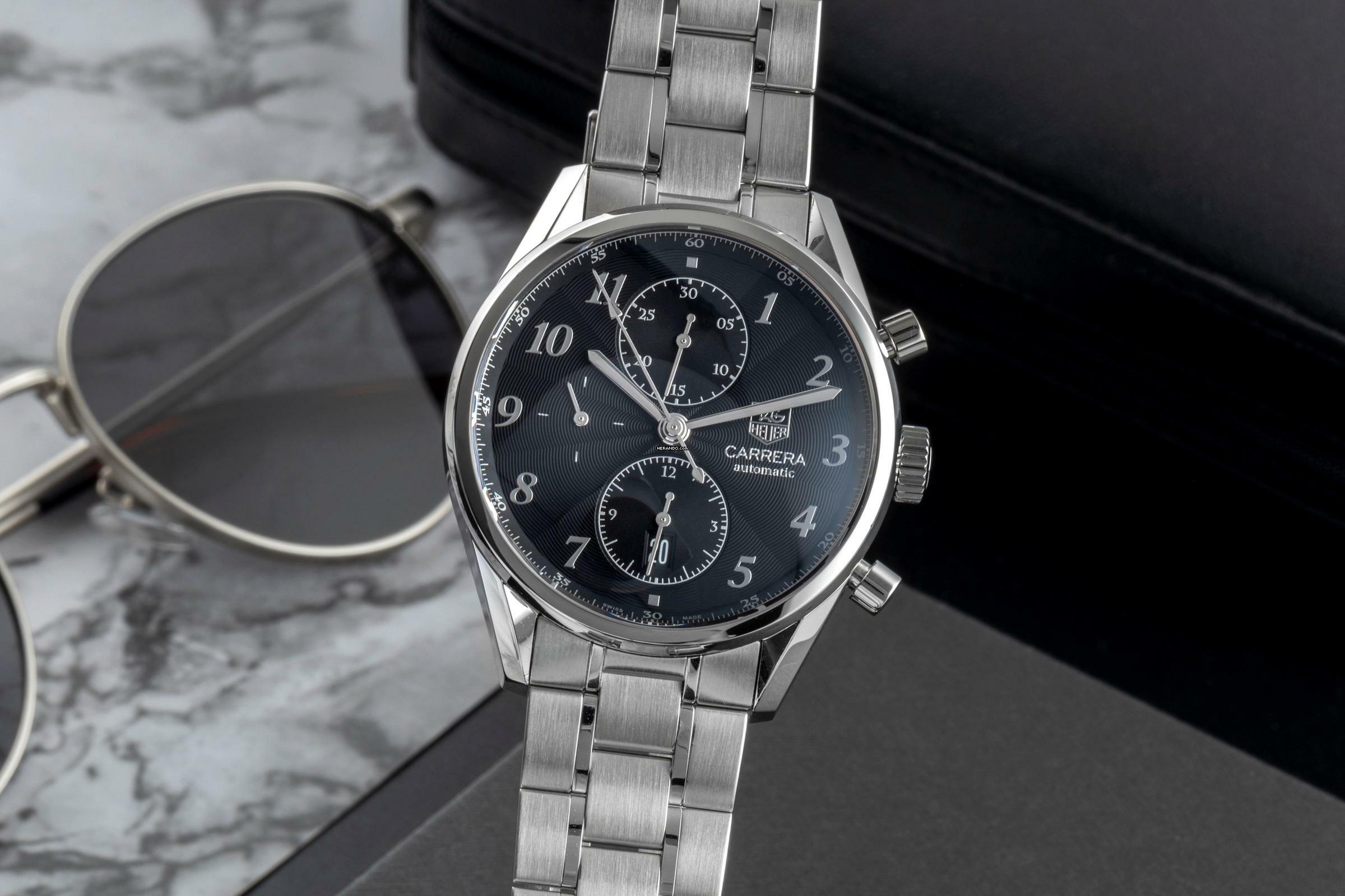  TAG Heuer Carrera Calibre 16 Heritage Chronograph Ref. CAS2110.FC6266 Papiere 