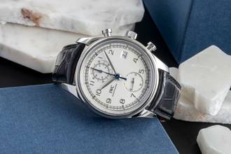 Thumbnail von IWC Portugieser Chronograph Classic Chronograph Automatik Edelstahl Herrenuhr Ref. IW390403