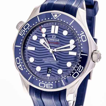  Omega Seamaster Diver 300 M 42 Blue – 210.32.42.20.03.001 – NEW & Unworn – 08/2024 Full Set 