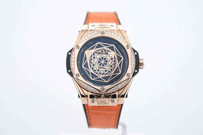  Hublot Big Bang Sang Bleu Rose Gold With Diamonds - Limited 100 Pc. With Box And Papers - 465.OS.1118.VR.1204.MXM17 2019 