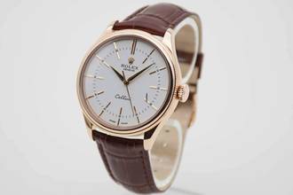 Thumbnail von Rolex Cellini Time 50505 Rosé Gold perfektes Fullset aus 2018