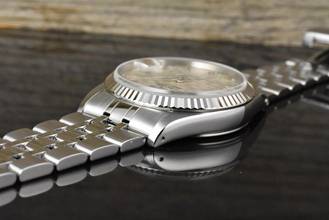 Thumbnail von Tudor Prince Date 76214 Stahl / Weißgold top Bezel - Full Set