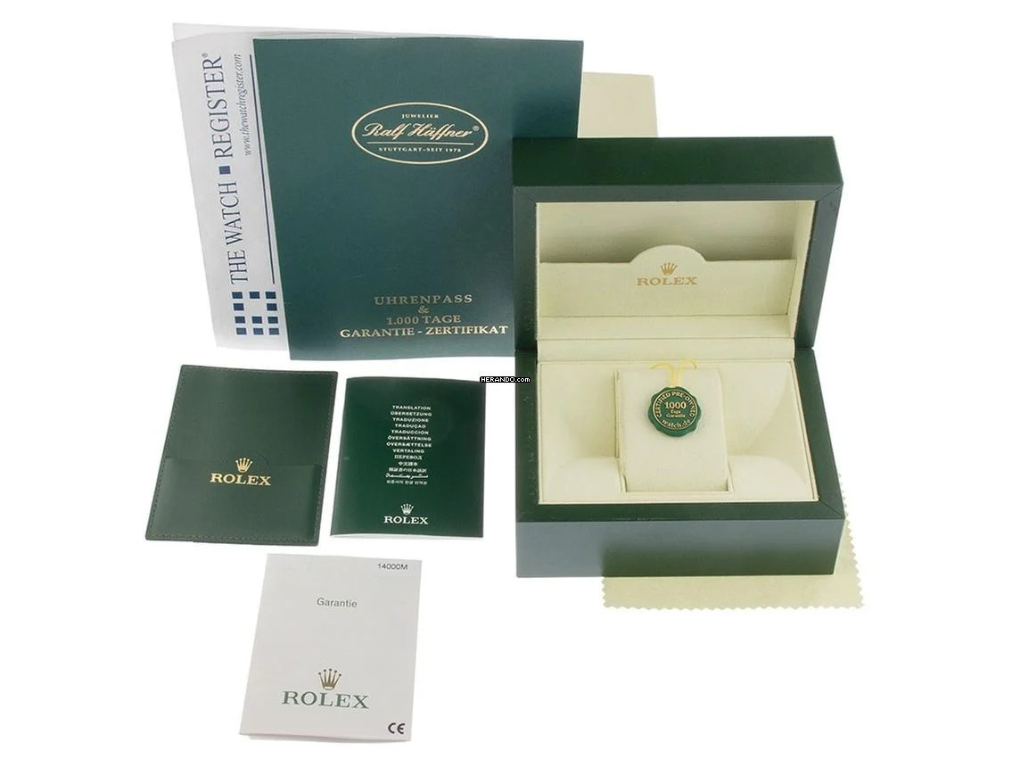 Thumbnail von Rolex Air King Ref.14000M 2006 Full Set sehr gut Vintage Air-King Stahl