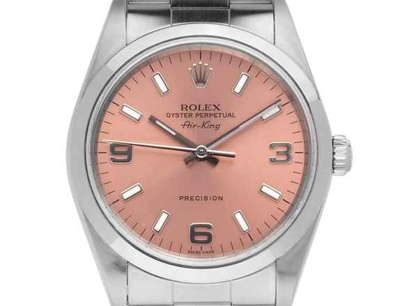  Rolex Air King Ref.14000M 2006 Full Set sehr gut Vintage Air-King Stahl 