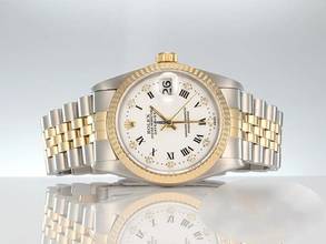 Thumbnail von Rolex Datejust 31 Medium Stahl Gelbgold 750 Diamanten Automatik Stainless Steel 18kt Yellow Gold Stahl Jubilé-band Chronometer Oyster White Dial