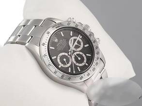 Thumbnail von Rolex Daytona 16520 Zenith Edelstahl 1993 Chronograph Automatik Stahl Chrono Stainless Steel Oyster-band Chronometer Black Dial
