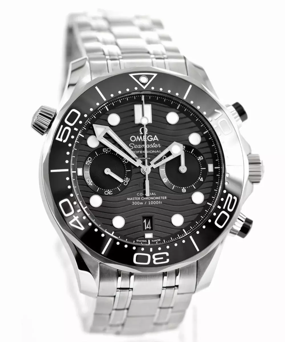 Omega Seamaster Diver 300 M Professional Diver 300M Chronometer Chronograph Ref. 210.30.44.51.01.001