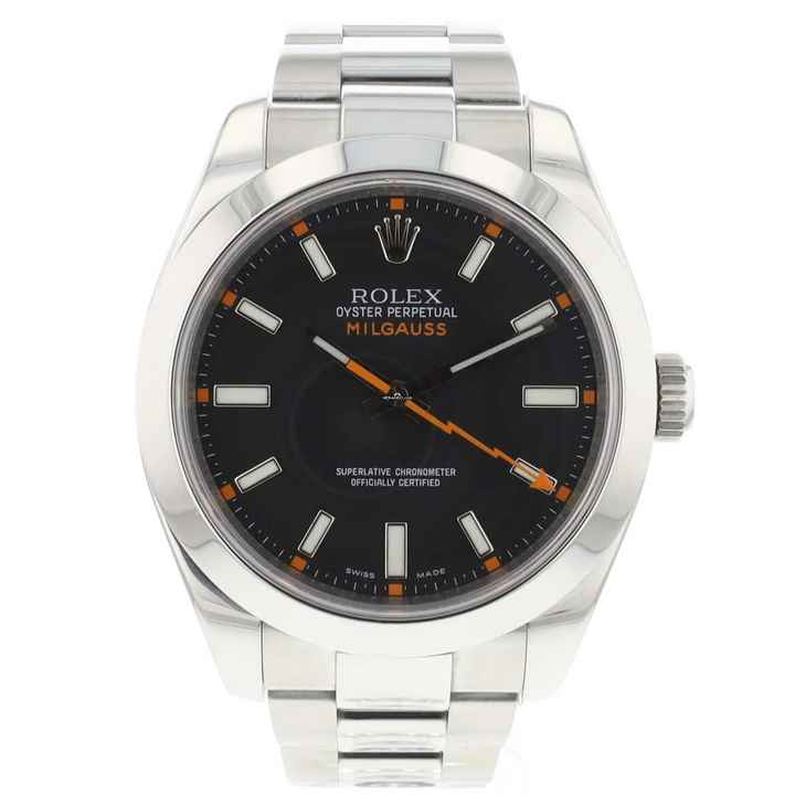  Rolex Milgauss Black Dial 116400 