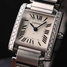 Thumbnail von Cartier Tank Française PM Steel Factory Diamonds