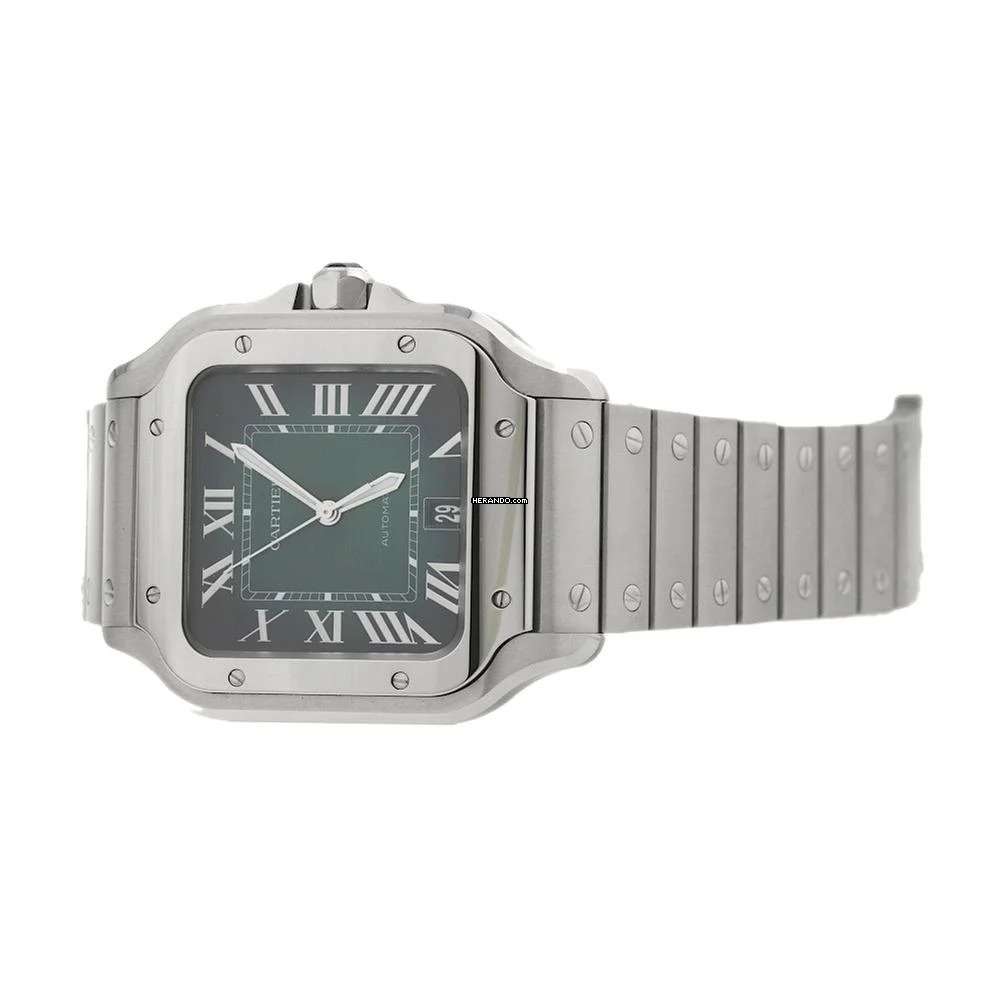 Thumbnail von Cartier Santos de Cartier Green Dial Ref.WSSA0062