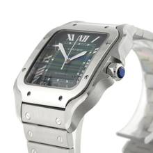Thumbnail von Cartier Santos de Cartier Green Dial Ref.WSSA0062