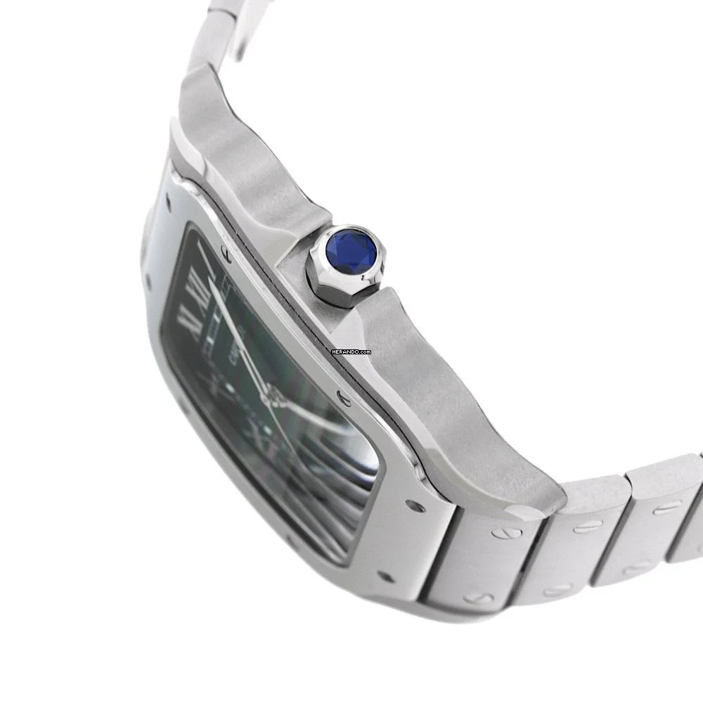 Thumbnail von Cartier Santos de Cartier Green Dial Ref.WSSA0062