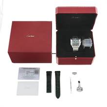 Thumbnail von Cartier Santos de Cartier Green Dial Ref.WSSA0062