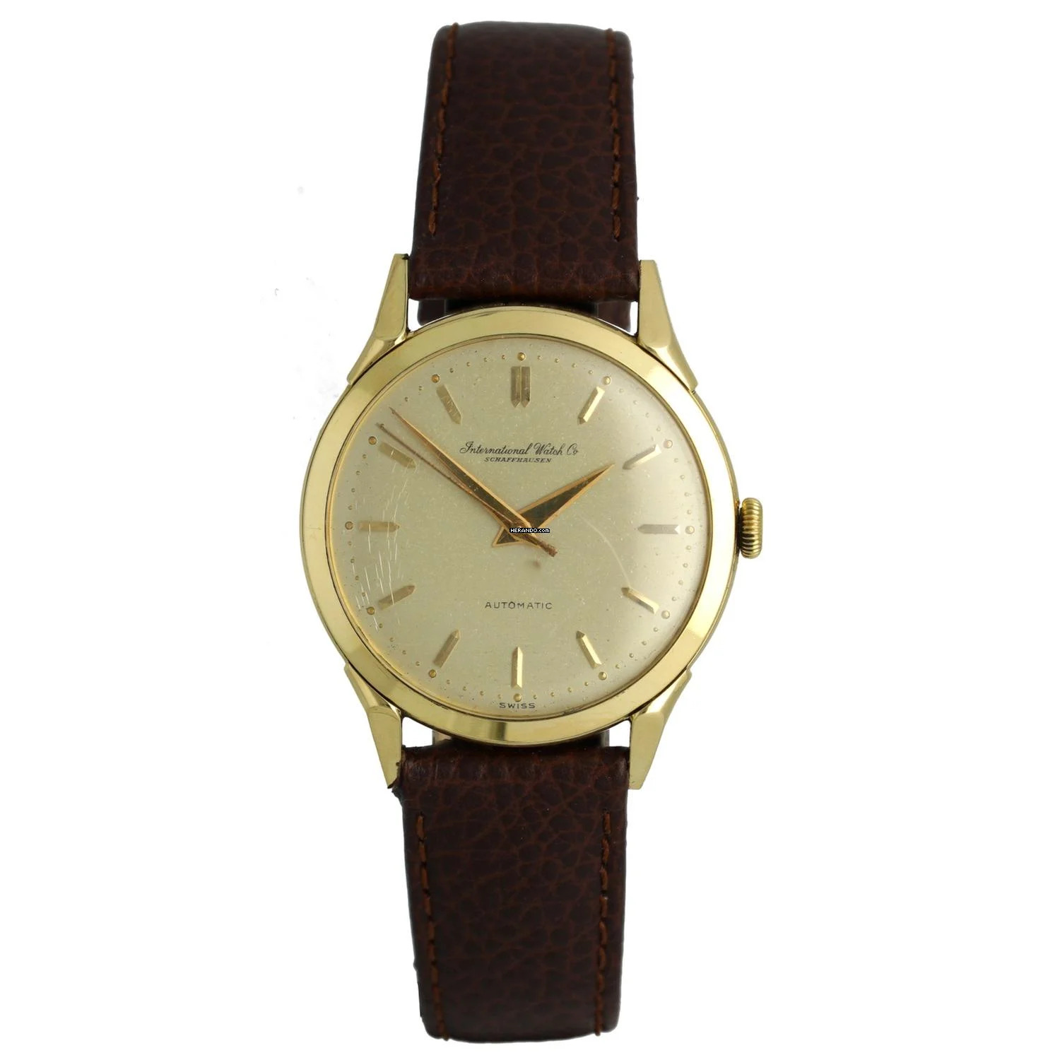 IWC Schaffhaussen 18K gold Cal. 852