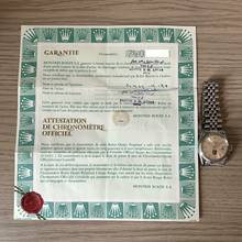 Thumbnail von Rolex Datejust 36 16030 Military by UAE Quraysh Hawk dial Full Set 1982 Full Set