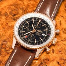 Thumbnail von Breitling Navitimer World – Rosegold 46 Limited 1 of 500 – R24322 – like NEW – 03/2007 Full Set