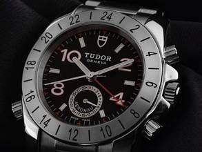 Thumbnail von Tudor Sport Aeronaut GMT Ref.20200 2008 Full Set wie Neu Vintage Aeronaut GMT