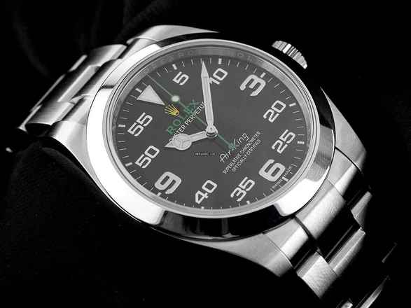  Rolex Air King Ref.116900 2019 Full Set wie Neu Vintage Air King 