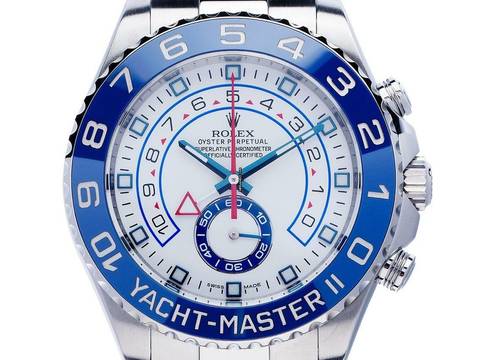  Rolex Yacht-Master II Ref.116680 2020 LC 100 Full Set wie Neu Vintage Yacht Master II 