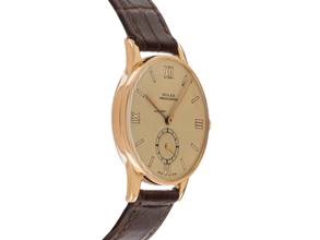 Thumbnail von Rolex Precision 18kt Roségold Ref.2582A 1958 Full Set sehr gut Vintage Precision 18kt Roségold