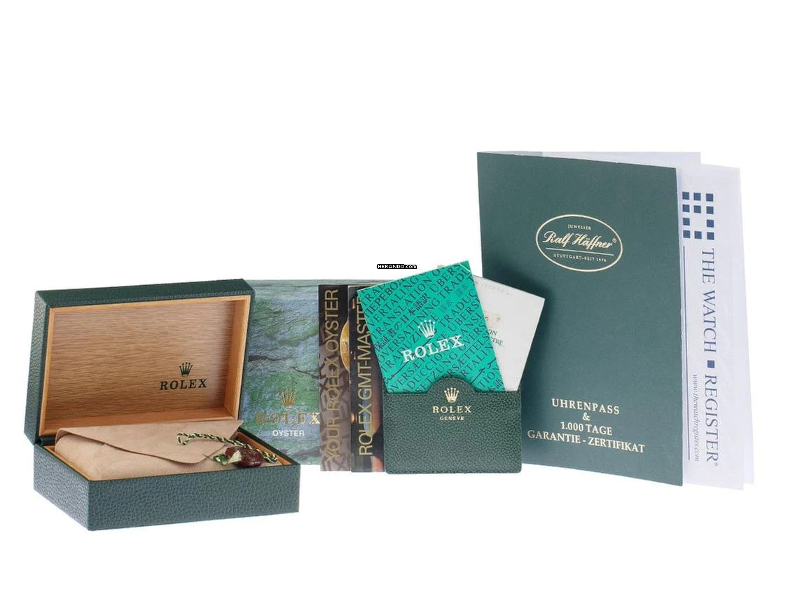 Rolex GMT-Master II Ref.16710 1998 Full Set sehr gut Vintage GMT Master II Pepsi