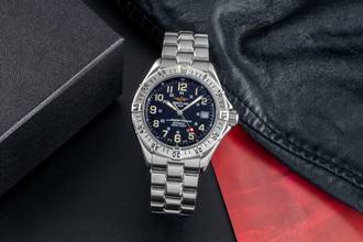 Thumbnail von Breitling Superocean 1000M Edelstahl Automatik Herrenuhr Ref. A17040