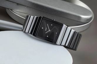 Thumbnail von Rado Ceramica Diastar Ceramica High Tech Keramik Damenuhr Diamons Ref. R21702722 Box