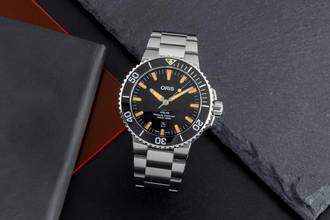 Thumbnail von Oris Aquis Date Stahl Automatik Herrenuhr Ref. 01 733 7730 4159-07 8 24 05PEB