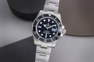 Thumbnail von Rolex Submariner Date 40 Stahl Automatik Herrenuhr Ref. 116610LN B&P 2011