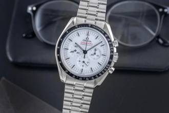 Thumbnail von Omega Speedmaster Professional Moonwatch Chronograph Stahl Ref. 310.30.42.50.04.001 B&P