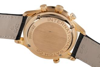 Thumbnail von IWC Portugieser Chronograph 18k Rotgold Handaufzug Herrenuhr Ref. IW371210 B&P