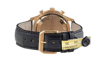 Thumbnail von IWC Portugieser Chronograph 18k Rotgold Handaufzug Herrenuhr Ref. IW371210 B&P