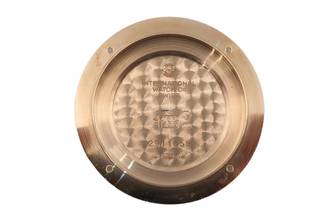 Thumbnail von IWC Portugieser Chronograph 18k Rotgold Handaufzug Herrenuhr Ref. IW371210 B&P