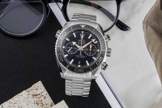 Thumbnail von Omega Seamaster Planet Ocean Chronograph Ref. 215.30.46.51.01.001 B&P 2016