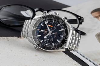 Thumbnail von Omega Seamaster Planet Ocean Chronograph Ref. 215.30.46.51.01.001 B&P 2016