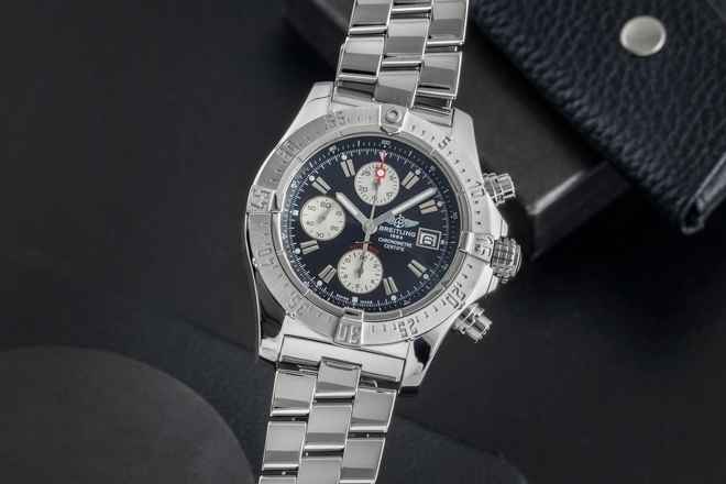  Breitling Avenger Skyland Chronograph Stahl Automatik Ref. A1338012/B995 B&P 