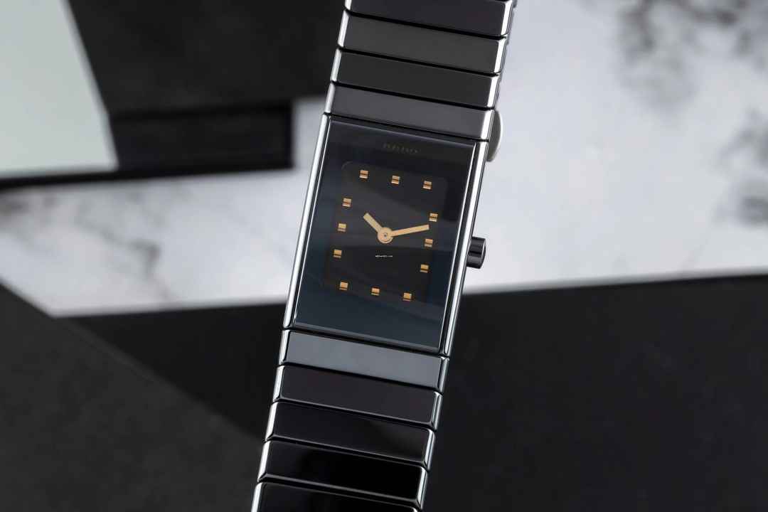  Rado Ceramica Diastar Ceramica Keramik / Titan Quarz Damenuhr Ref. 963.0539.3 