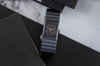 Thumbnail von Rado Ceramica Diastar Ceramica Keramik / Titan Quarz Damenuhr Ref. 963.0539.3