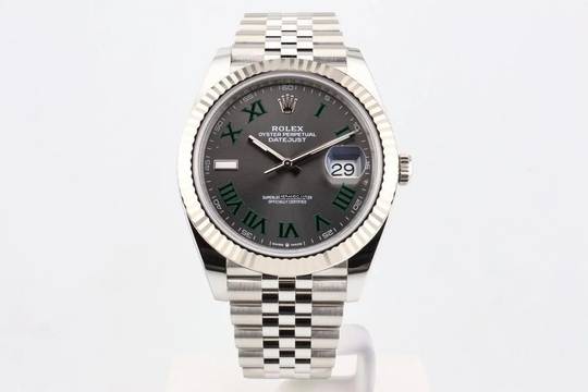  Rolex Datejust 41 Jubilee Wimbledon Dial - Box+Papers - Unpolished 126334 2025 