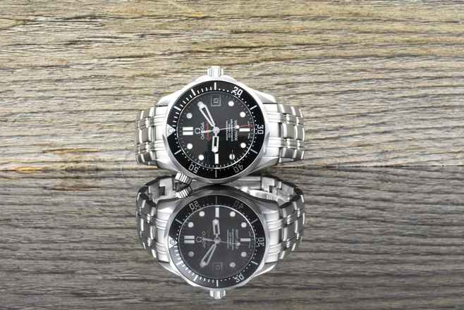  Omega Seamaster Diver 300 M Co Axial 36MM Mid Size Black Dial - Full Set 