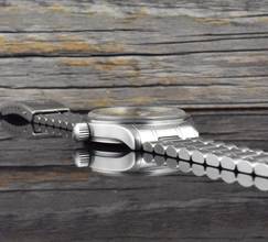 Thumbnail von Omega Genève Dynamic Automatic Black Tritium 5200.50 Vintage Military