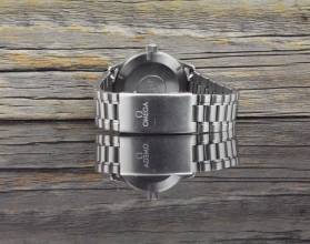 Thumbnail von Omega Genève Dynamic Automatic Black Tritium 5200.50 Vintage Military